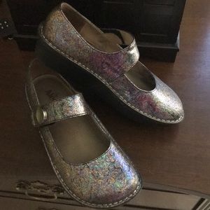 Alegria Mary Jane iridescent size 40